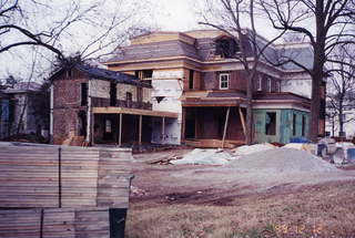 MSV mansion under construction