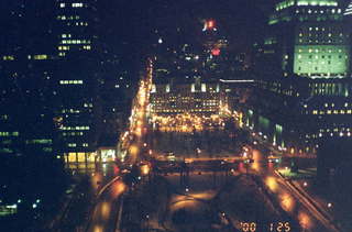 Montreal at night