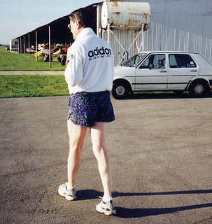 911 3t1. Frank Trotter at Clark Airport