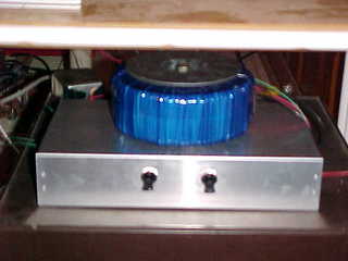 1115 4a5. Homebuilt Linn power supply, blurry