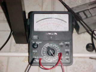1116 4a5. voltmeter, blurry