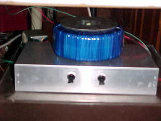 1122 4a5. Homebuilt Linn power supply, blurry