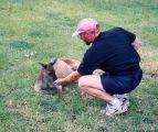 Adelaide, Adam and kangaroo 5