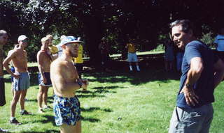 167 4v1. CHS XC 2002 -- Adam and Coach Sexton