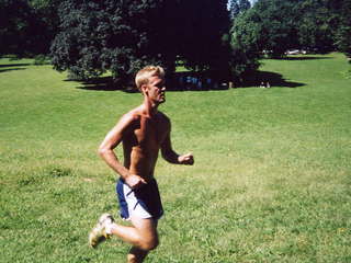 CHS XC Chad at finish