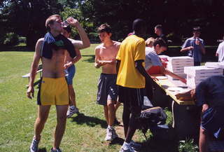 Brandon and Jack sleeping - (cat)