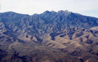 Mountains near Globe