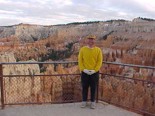 Bryce Canyon, Adam at Bryce Point (A)