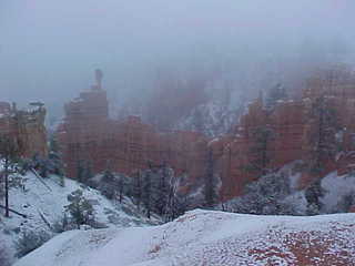 Bryce Canyon snowy hoodoos 7