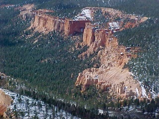 Bryce Canyon wider view aerial
