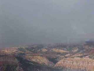 Bryce Canyon under clouds 1