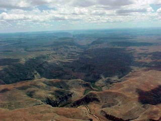 62 527. Grand Canyon north end of Kanab Creek -- aerial