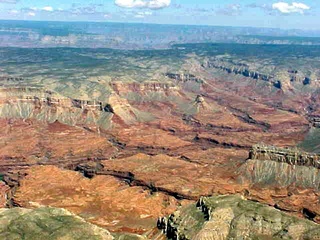 86 527. Grand Canyon south tributary 5 -- aerial