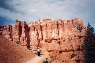 Bryce Canyon hoodoos and Adam