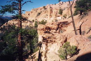 Bryce Canyon white rocks