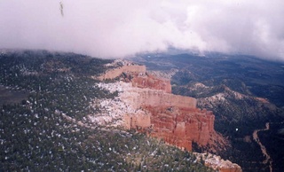 Bryce Canyon hoodoos in emerging sun