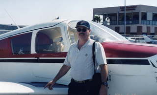 San Diego, Jim Brodeur, N4372J, close-up