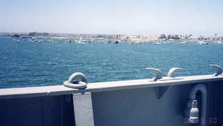 San Diego, the bay from a museum boat