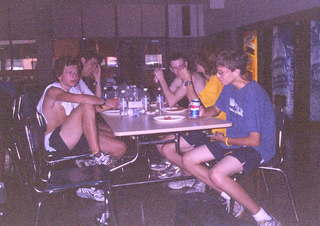 CHS XC folks eating pizza 2