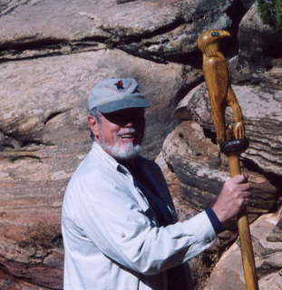 Zion National Park, Greg Axe and Eleanor (zoom)