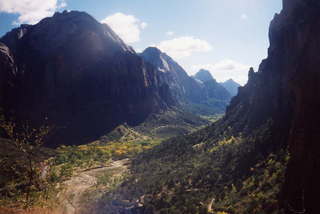 View near Zion National Park