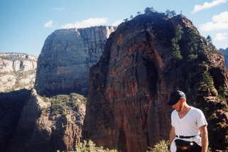 2 592. Zion National Park, Adam near Angel's Landing 2