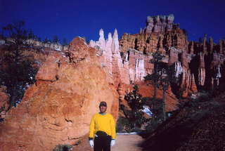 Bryce Canyon, Adam and rocks of many colors