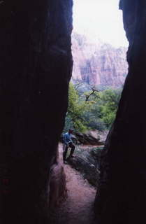 Zion National Park, Adam near Angel's Landing 2