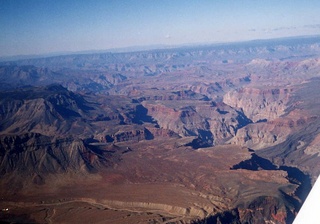 Grand Canyon on way back from Zion -- aerial