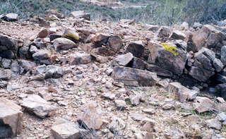 Sunrise Trail, rocks, lichens