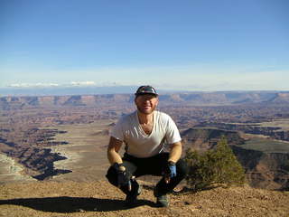 Zion National Park, Adam inside a rock