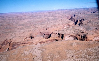 Colorado River canyon - aerial