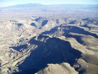 aerial --Virgin River and I-15 in Arizona