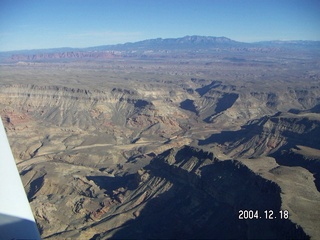 aerial --Virgin River and I-15 in Arizona