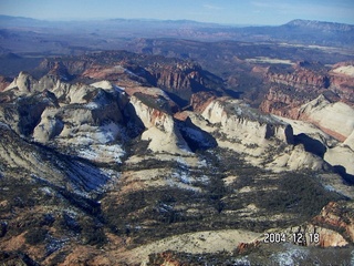 aerial -- Zion National Park