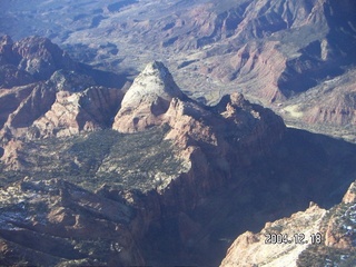 aerial -- Zion National Park