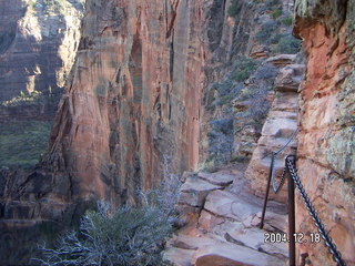 Zion National Park -- Angel's Landing -- chains