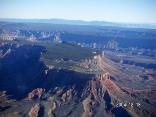 167 5aj. aerial -- west end of Grand Canyon