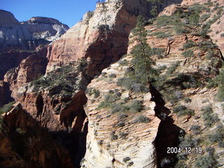 Zion National Park -- coming down from Observation Point