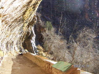 Zion National Park, Weeping Rock in the sun
