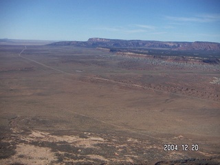 aerial -- west of Kanab