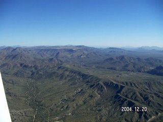 aerial -- canyon north of Phoenix