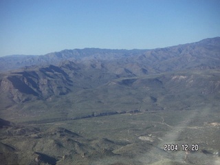 aerial -- central Arizona