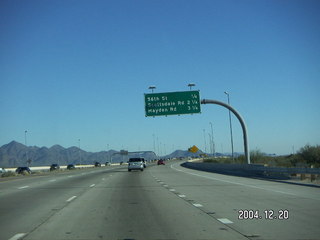 drive from DVT to Scottsdale