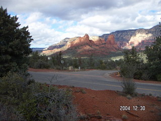 Sedona from Soldier's Pass Road in Sedona