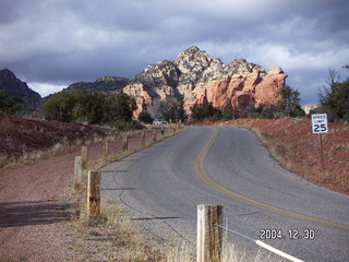 Sedona from Soldier's Pass Road in Sedona