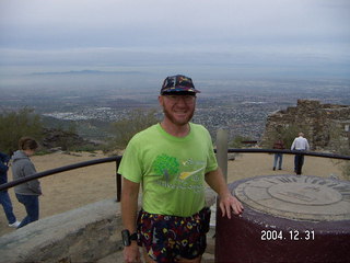 South Mountain Park, summit run -- Adam