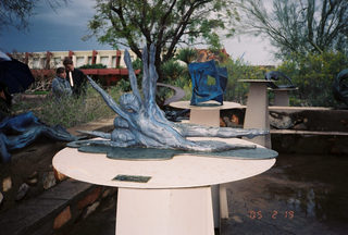 Taliesin West (Frank Lloyd Wright) -- scupture