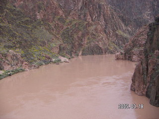 Grand Canyon -- Black Bridge from above -- South Kaibab