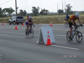 Arizona Ironman cyclists